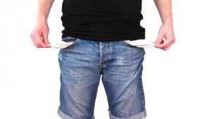 no money